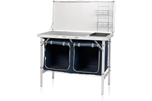 ‎CAMPART Campart Campingküche Salamanca KI-0412 - klappbar, Blau