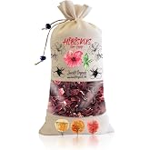 Zencefil Organik Bez Torba Hibiskus Nar &Ccedil;i&ccedil;eği 240 Gr. &Ouml;zel Se&ccedil;me Bamya &Ccedil;i&ccedil;eği Hibisk&uuml;s &Ccedil;ayı