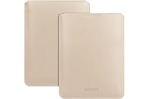 HoYiXi Housse Universelle pour 6,8 Pouces Kobo/Voyaga/Pocketbook/Sony/Tolino E-Book Reader Compatible 7" Kindle Paperwhite 2024/6.8" Paperwhite/Signature Edition 2021 Sleeve Case Étui - Blanc