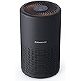 FULMINARE Air Purifiers for Bedroom, FULMINARE H13 True HEPA Air Filter, Quiet Air Cleaner With Night Light,Portable Small Air Purifier for Home, Office,Pet(Black)