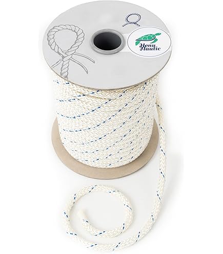 Gelbes PP-Seil 6mm X 30m - Schwimmendes Bootstau & Allzweck-Seil Mit UV-Schutz