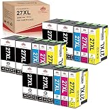 Epson 27XL C13T27154010 - Pack de 3 cartuchos de tinta, cyan, amarillo y  magenta, paquete estándar válido para los modelos WF-7720DTWF, WF-7610DWF y  otros, Ya disponible en Amazon Dash Replenishment : Epson:
