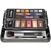 bonvoyage hello beautiful 26-piece makeup set with mirror eyeshadow bronzer blush highlight and brushes portable makeup set with blendable intense colors