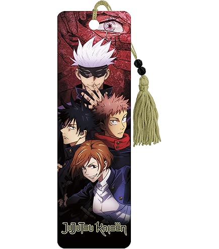 thumbnail image 2 of 48 Anime Tassel Bookmarks - Japanese Style Inspirational Bookmarks For Books, 24 Designs With Fabric Tassels 2 of 5
