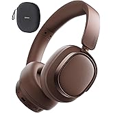Edifier ES850NB Wireless ANC Headphones with LDAC and Hi-Res Audio,Brown | Up to 92h playback, multi-point connection, touch