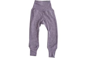 Cosilana Spodnie niemowlęce – długie ze ściągaczem jedwab/wełna/bawełna