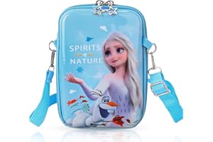 Chukua Umhängetasche Kinder Mädchen Els Tasche- Mädchen Kinderhandtasche Schultertasche Prinzessin Handtasche Kindertasche mit Verstellbarem Gurt zum Ausgehen oder Reisen, Geschenke Mädchen Girls