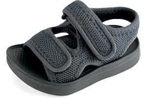 MK MATT KEELY Unisex Kids Summer Sandals Baby Anti-Slip Open Toe Adjustable Walking Shoes for Boys Girls