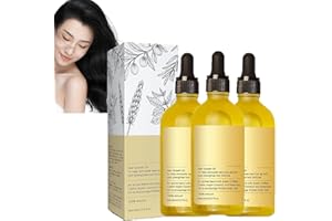 GEHANICO Soins des Cheveux et Huile pour la Pousse Masque Capillaire pour une Pousse des Cheveux Très Rapide avec de l'Huile de Romarin (3 pièces)