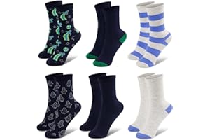 Leo & Emma Set di calze 6 paia per bambini di diverse taglie e modelli