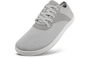 RUOMU Scarpe a Piedi Nudi Uomo Donna - Unisex Punta Larga Barefoot Scarpe, Suola a Caduta Zero Minimalista Sneakers