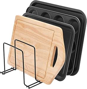 baking pan storage rack