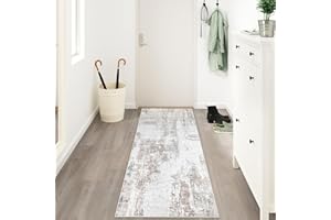 Aolawco Hallway Runner Rug, 65x180cm Non-Slip Carpet Runners, Washable Entrance Carpet Kitchen Runner Long Hallway for Living Room/Entryway/Bathroom/Laundry Room Carpet Rug