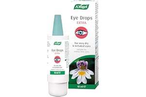 A.Vogel Extra Moisturising Eye Drops | 300 Drops | for Very Dry and Irritated Eyes | Contact Lens Friendly | Preservative Free | with Euphrasia & Hyaluronic Acid | 10ml