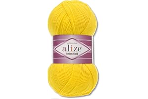 WOHNKULT Alize Cotton Gold Premium Laine d'été 100 g en 59 couleurs différentes pour tricot Amigurumi toutes saisons