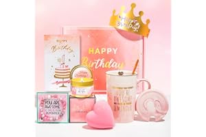 MEIMUCUL Prezenty Urodzinowe dla Kobiet, Prezent dla Kobiet,Zestaw Prezentów Urodzinowych Najlepszego Przyjaciela,Prezent Urodzinowy Mamy, Przyjaciółki, Siostry, Zony,kolegów ﻿