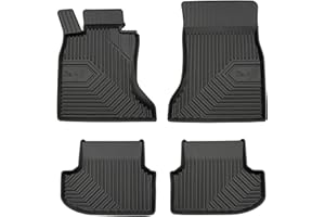 MOTOS Tappetini in gomma per auto adatto per BMW Serie 5 F10 2013-2017 Migliorate il vostro comfort di viaggio con il tappetino antiscivolo per auto No.77