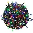 Desidiya Led String Serial Light 45 Mtr with 8 Modes Changing Controller. Waterproof & Flexible Copper Led Serial String Lights,Home Decoration (Multicolor) Pack of 1, 45 Meters