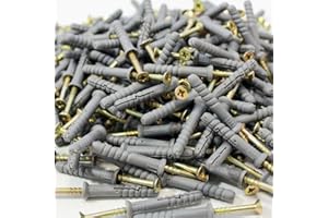 PRITEX Kołek rozporowy 6 x 80 mm, 100 szt., Szary