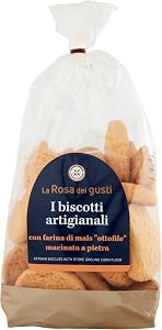 La Rosa dei gusti I Biscotti Artigianali Con Farina di Mais "Ottofile" Macinata A Pietra 270 g