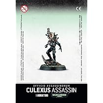 Culexus Assassin 52-11 - Officio Assassinorum - Warhammer 40,000, Noir