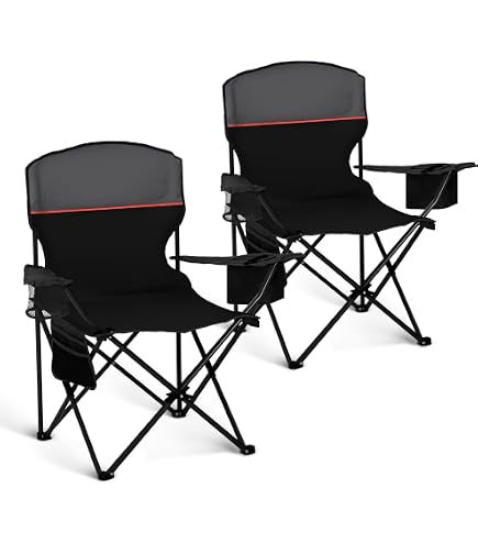 Fauteuil De Camping BAYA SUN Maxi Confort – Gris, Pliable, Neuf