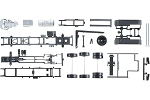 herpa 084277 - Châssis de Camion Mercedes-Benz Actros avec véhicule à Roues, 2 pcs