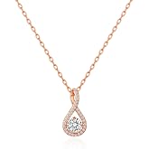 14k Gold Pavé Heart Necklace | Helen Ficalora