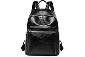 UBAYMAX Zaino Donna Casual in Pelle PU,Borsa Scuola Multifunzione,Borse a Zainetto Tracolla da Donna Moda,Daypack Viaggio Multitasche,Borse a Spalla per Shopping/Lavoro