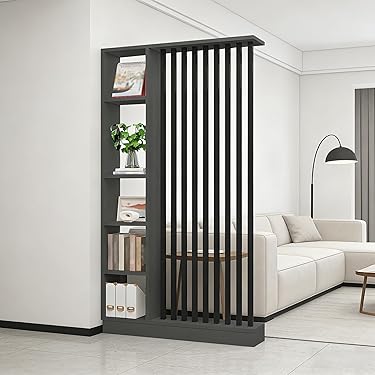 Hangende ruimteverdeler, hangend beeldschermpaneel, 6 stuks, massief