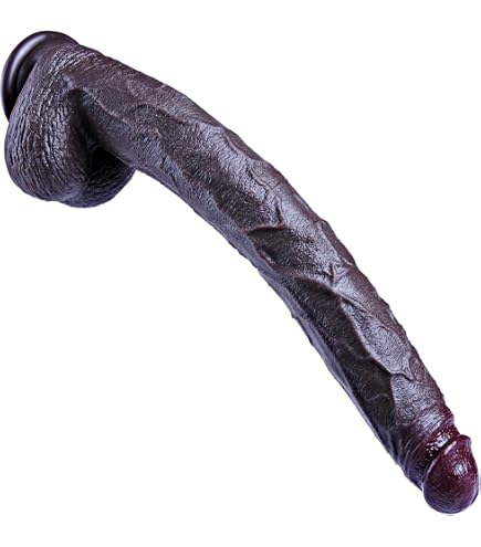 Gode Réaliste En Silicone Violet Grande Taille - Vibromasseur Unisexe, Marque TOYJOY, Neuf
