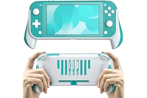 VOVIGGOL Funda Protectora de Mano para Nintendo Switch Lite, Funda Ergonomía para Juegos de Mano Soporte de Agarre Switch Lite, Accesorios compatibles con Nintendo Switch Lite (Azul)