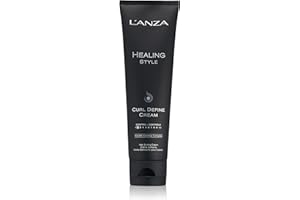 L'ANZA Heilungsstil Curl Define Cream mit Leichtem Halteeffekt (125 ml), Kreiert Glatte, Gesund Aussehende und Kräuselfreie Locken, für Gewelltes & Lockiges Haar, Lockenpflege für Naturlocken