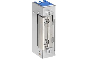 MIRATIC Elektrisk Dörröppnare för Både Vänster och Höger Dörr Symmetrisk med Justerbar Låskolv Lågström 280 mA vid 12 V DC (u
