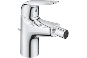 GROHE Swift Quickfix-Grifo de bidé 1/2", Cromo, Menor consumo de agua, 24332001