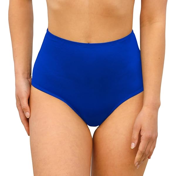 Slip Assorbente Nuoto Costume Mestruale Donna Vita Alta Slip