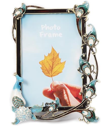 CADRE DE PHOTOGRAPHIE ÉMAIL GUILLOCHÉ BICOLORE EN ARGENT MONTÉ SUR OR