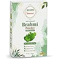 Khadi Omorose Brahmi Powder for Healthy Hair Growth | Strengthens Hairs |100% Pure & Natural | 200 Grams | Resealable Zipper Pouch |