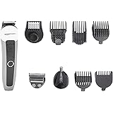 Amazon Basics Rechargeable Multi Grooming Kit with Multiple Length Settings - 100 Minutes Run Time (Black)