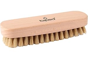 biped Cepillos de madera de haya para los zapatos con crines naturales – para la limpieza o el bruñido z2345