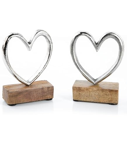 Decorazione Scritta LOVE In Legno Di Mango E Metallo