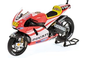 KYOSHO Minichamps 122110046 - Ducati Desmosedici - Valentino Rossi, Moto GP, Maßstab: 1:12