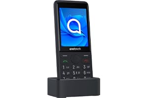 TCL Onetouch 4022s 2,8 tums skärm, lättanvänd , stor touch, för seniorer, laddningsstation, kamera, bluetooth, fi