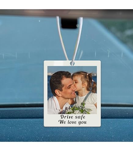 Drive Safe I Love You Kissing Couples, Personalized Custom Shaped Car Visor Clip, Gift For Him, Valentines Gift, Gift For Couples, 2025 Gift