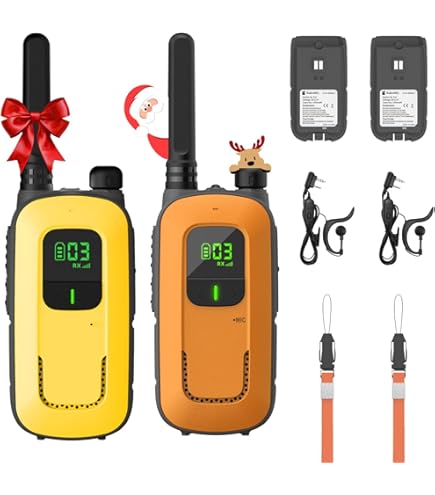 Talkie Walkie Vtech Baofeng Lot De 3 Talkie-walkies BF-33C PMR446 Pour Enfants Takie-walkie Longue Portée