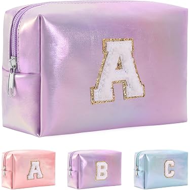Borsa Portatrucco Per Amanti Del Mare - Trousse In Oxford Con Scritta I Need Vitamin Sea, 25x17 Cm