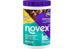 Novex Mascarilla Capilar My Curls con Extractos de Frutas Nutritivos y Aceites Hidratantes para Hidratación y Definición de Rizos, Adecuada para todas las Texturas de Cabello Rizado 1kg