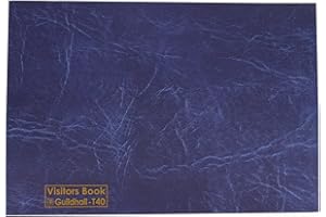 EXACOMPTA Guildhall T40 - Clasificador para registro de visitas, PVC, 3 anillas, 50 hojas, 236 x 349 mm