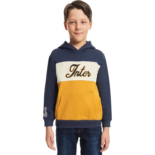 Regalo Tifosi Felpa Con Cappuccio INTER Ufficiale - College Style Per Bambini E Ragazzi Nerazzurri Felpa Puma Ragazza 12-14 Anni - Foto 10