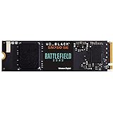 SSD NVMe WD_BLACK SN750 SE de 1 TB y código de juego para PC Battlefield 2042, con velocidades de lectura de hasta 3600 MB/s